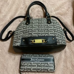 EUC juicy couture purse and wallet